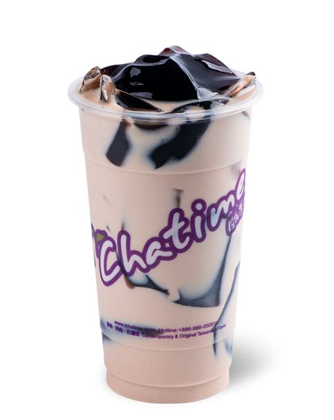 Chatime Grass Jelly Roasted Milk Tea | Our Drinks | Chatime