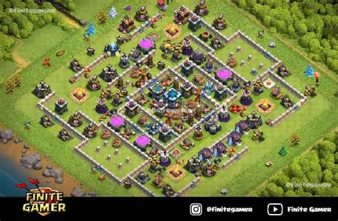 15 Best TH13 Farming/Legend Base Copy Link (2020) | Finite Gamer