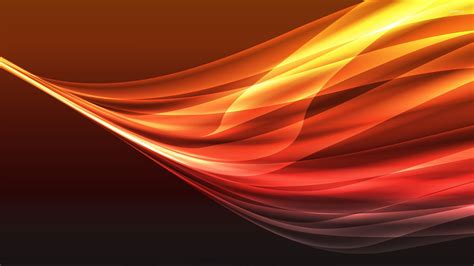 Orange gradient curves wallpaper - Abstract wallpapers - #24183