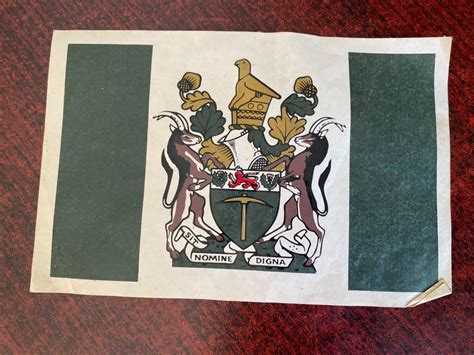 Other War Memorabilia - RHODESIAN FLAG-STICKER-ORIGINAL PERIOD ITEM ...