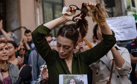 Why Iranian women are cutting their hair and burning their headscarves ...