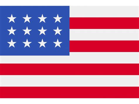 USA Flag Icon PNG vector in SVG, PDF, AI, CDR format