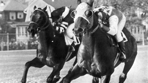 In 1938, Seabiscuit and War Admiral battled in the 'Race of the Century ...