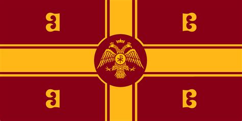 Germanized version of Byzantium Flag : r/vexillology