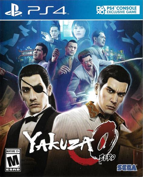 Yakuza 0 (2015) PlayStation 4 box cover art - MobyGames