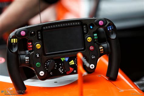 McLaren MCL32 steering wheel, Shanghai International Circuit, 2017 ...