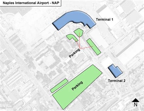 Naples Capodichino NAP Airport Terminal Map