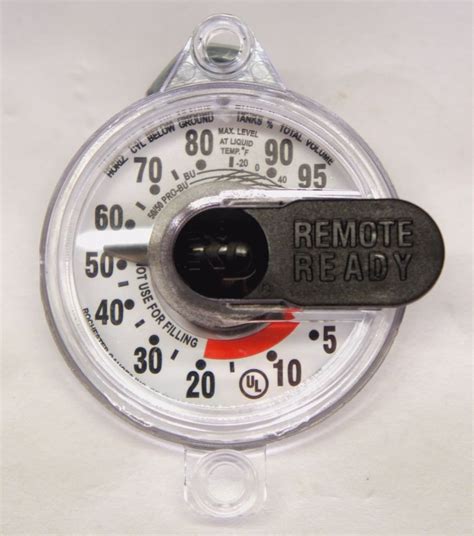 5909S02799 SCREW IN PROPANE TANK SIGHT GAUGE DIAL FUEL REMOTE READY ...