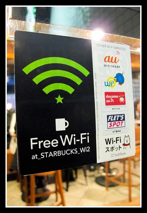 How to Access Free Wi-Fi at Starbucks in Japan