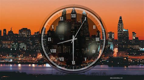 Windows 10 Analog Clock Screensaver - New York Clock Screensaver ...