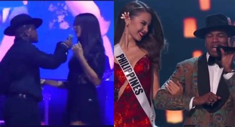 WATCH: Catriona Gray recreates her Lava Walk at Ne-Yo’s Manila concert