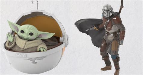 Baby Yoda and 'The Mandalorian' Hallmark Keepsake Ornaments Coming This ...