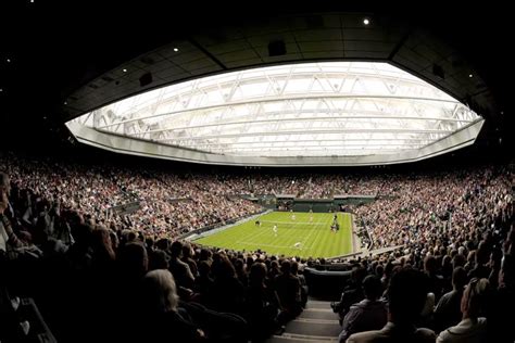 Wimbledon Retractable Roof - Centre Court, London Tennis - e-architect