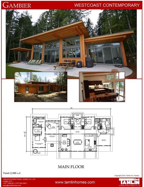 Contemporary Designs | Tamlin Timber Frame Homes | Prefab homes, House ...