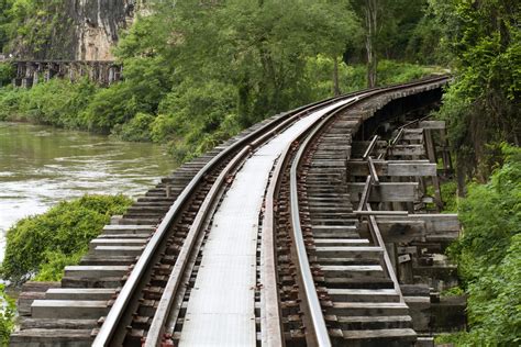 Burma Railway (Death Railway) & Bridge on the River Kwai