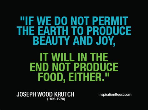 Earth Hour Quotes Joseph Wood Krutch | Inspiration Boost