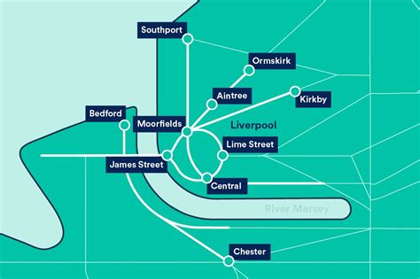 Merseyrail Map 2023