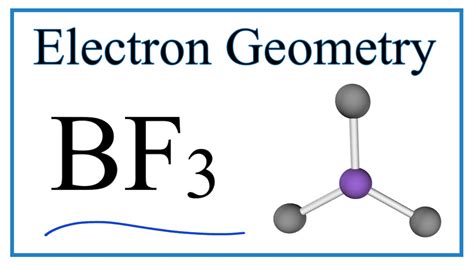 BF3 Electron Geometry (Boron trifluoride) - YouTube