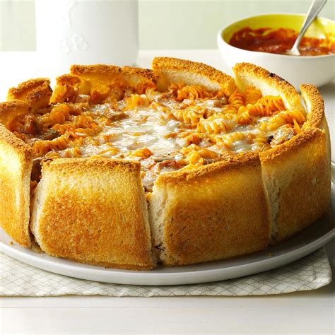 Best Garlic Bread Pasta Torte Recipes