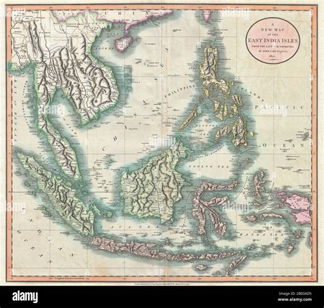 Cary map of the east indies and southeast hi-res stock photography and ...