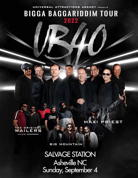 UB40: The Bigga Baggariddim Tour - Salvage Station