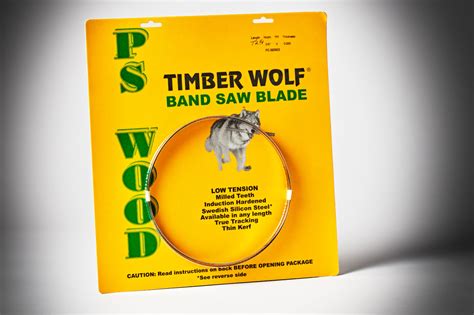 Timber Wolf Bandsaw Blade 72” 3/8” 6TPI PC Series | The Woodsmith Store