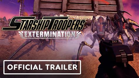 Starship Troopers: Extermination announced for 2023 with new trailer ...