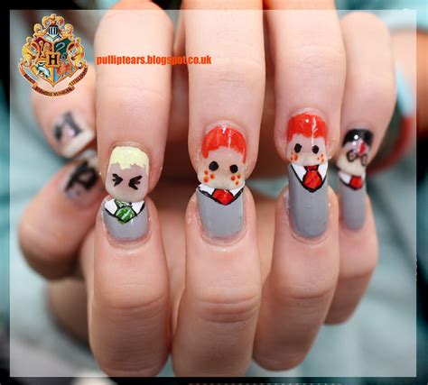 Clawesome Nail Art: Harry Potter Nail Art