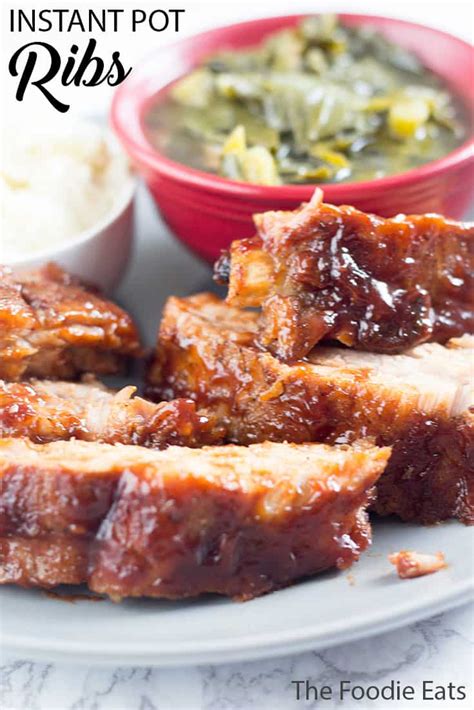 Pressure Cooker Ribs - Easy and Amazing - The Foodie Eats