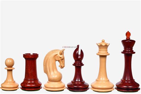 Buy CB Red Rum Luxury Staunton Series Chess Pieces in Bud Rose Online