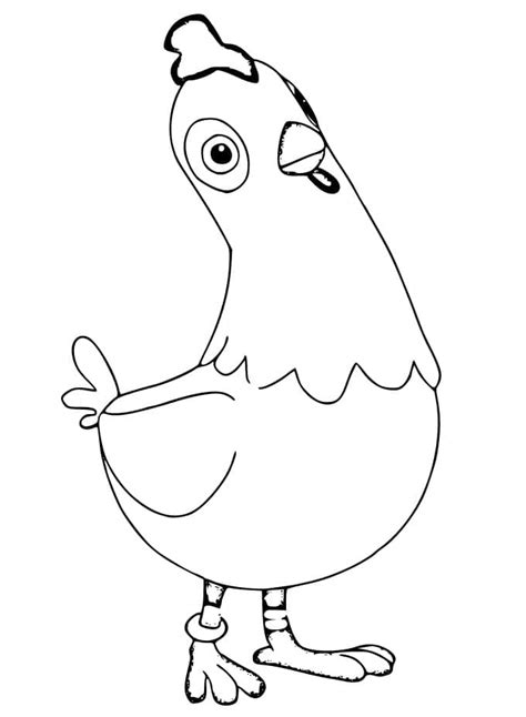 Chickaletta Paw Patrol coloring pages - ColoringLib