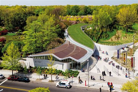 Brooklyn Botanic Garden Visitor Center Architecture | Fasci Garden