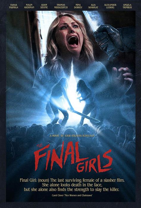 The Final Girls (2015) | Horror movies list, Sci fi horror movies ...