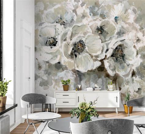 Floral Wallpaper & Flower Wall Murals | Wallsauce UK