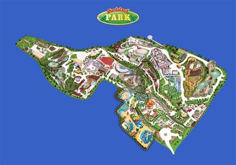 Parkmaps / Parkplan / Plattegrond - Gardaland | Freizeitpark-Welt.de