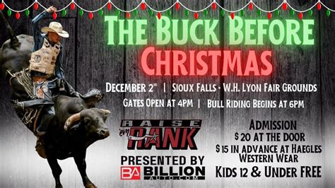 The Buck Before Christmas, Sioux Empire Fair/W.H. Lyon Fairgrounds ...