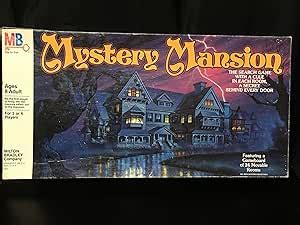 Amazon.com : Mystery Mansion board game MB 1984 : Everything Else