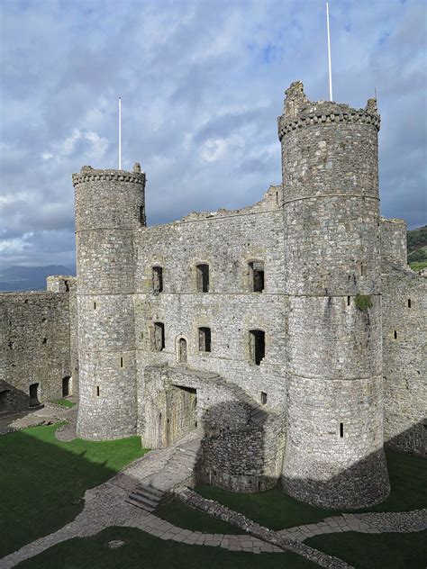 Harlech Castle, North Wales #travel #Wales #visitwales #conwycastle # ...