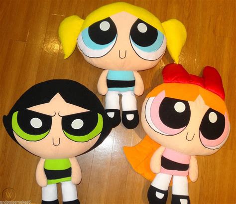 Life-size Powerpuff Girls plushies. by Jack1set2 on DeviantArt