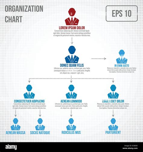 Employee Hierarchy Chart Template