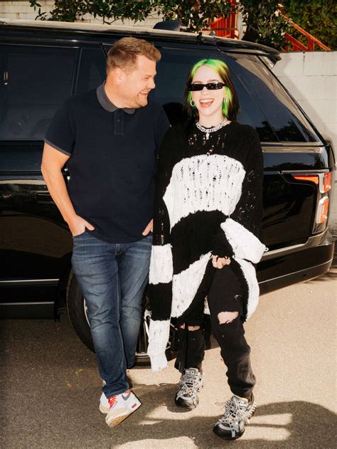 Billie Eilish – Carpool Karaoke With James Corden Promotional Photos ...