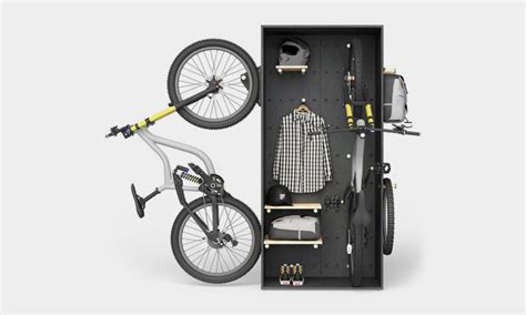 This Modular Bike Storage Furniture Has Enough Space for All Your Gear ...