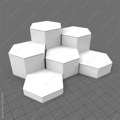 Hexagon 3d Model