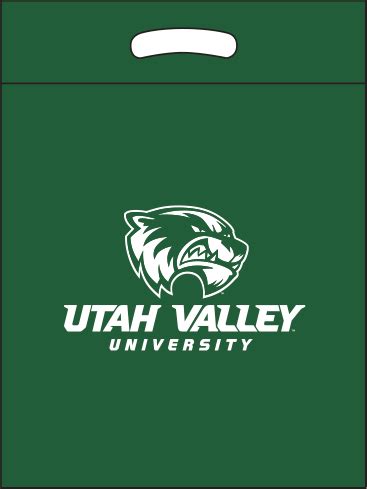 UVU plastic bag templates | University Marketing | Utah Valley University