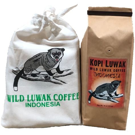 Kopi Luwak Coffee 16 oz - Free Range Kopi Luwak from Volcanica Coffee ...