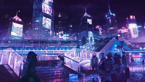 [200+] Cyberpunk City Wallpapers | Wallpapers.com