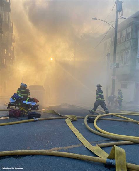 Two-Alarm Fire Damages Philadelphia Buildings - Firefighting News