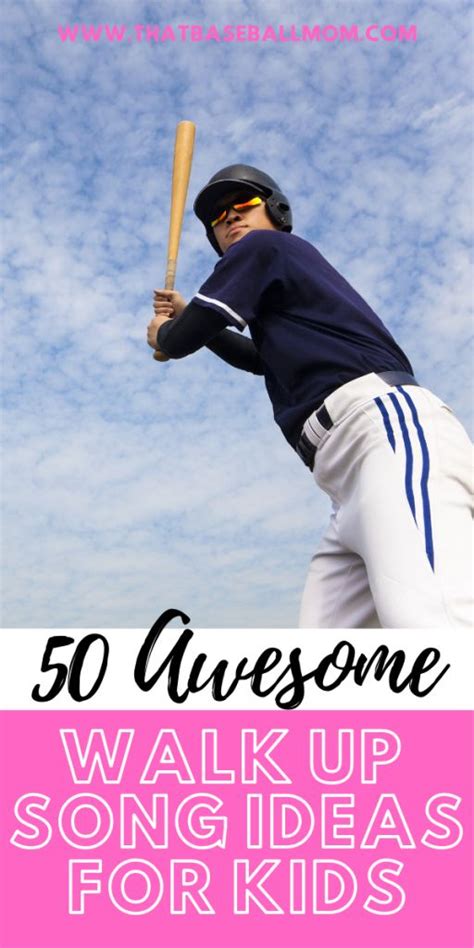 50 of the Best Walk Up Songs for Baseball Players - That Baseball Mom ...