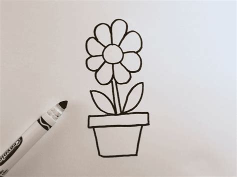 The Best 8 Simple Easy Drawings For Beginners Flowers - gravityquotebox