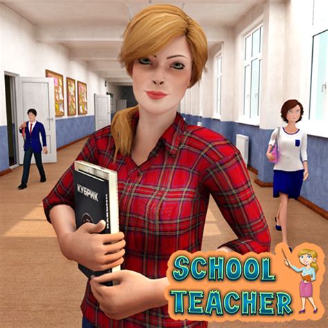 Virtual School Teacher Life Simulator 3D High School Games - App on ...